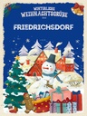 Holzschild 40x30 cm Weihnachtsgrüße aus FRIEDRICHSDORF