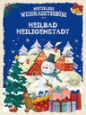 Holzschild 40x30 cm Weihnachtsgrüße HEILBAD HEILIGENSTADT