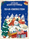 Holzschild 40x30 cm Weihnachtsgrüße IDAR-OBERSTEIN
