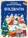 Holzschild 40x30 cm Weihnachtsgrüße SULZBACH