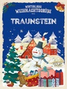 Holzschild 40x30 cm Weihnachtsgrüße TRAUNSTEIN
