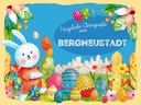 Holzschild 30x40 cm Ostern Ostergrüße BERGNEUSTADT