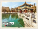 Holzschild 30x40 cm Peking China Beihai Park Wand Bildmotiv Reisemotiv Abenteuer Reisen