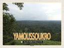 Holzschild 30x40 cm Yamoussoukro Elfenbeinküste Regenwald Bildmotiv Reisemotiv Abenteuer Reisen