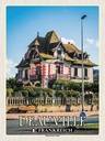 Holzschild 40x30 cm Deauville Frankreich Historisches Haus
