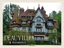 Holzschild 30x40 cm Deauville Frankreich Villa Strassburger