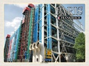 Holzschild 30x40 cm Paris Frankreich Centre Pompidou