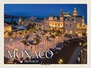 Holzschild 30x40 cm Monaco Casino Monte-Carlo Bildmotiv Reisemotiv Abenteuer Reisen