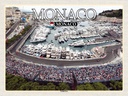 Holzschild 30x40 cm Monaco Grand Prix Rennsport Bildmotiv Reisemotiv Abenteuer Reisen