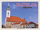 Holzschild 30x40 cm Bratislava Kathedrale Heiligen Martin Bildmotiv Reisemotiv Abenteuer Reisen