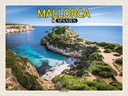 Holzschild 30x40 cm Mallorca Spanien Cala des Moro Bucht Bildmotiv Reisemotiv Abenteuer Reisen