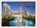 Holzschild 30x40 cm Las Vegas Reisen USA Caesars Palace Hotel Casino Bildmotiv Reisemotiv Abenteuer