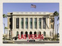 Holzschild 30x40 cm Las Vegas USA The MOB Museum Bildmotiv Reisemotiv Abenteuer Reisen