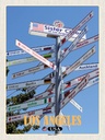 Holzschild 40x30 cm Los Angeles USA Sister Cities er Bildmotiv Reisemotiv Abenteuer Reisen