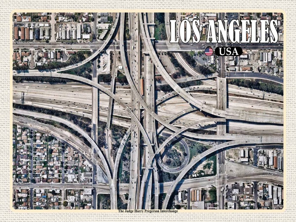 Holzschild 30x40 cm Los Angeles USA Judge Harry Pregerson Bildmotiv Reisemotiv Abenteuer Reisen