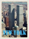 Holzschild 40x30 cm New York USA World Trade Center Bildmotiv Reisemotiv Abenteuer Reisen