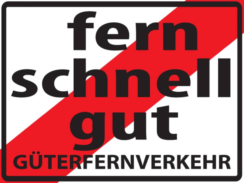 Holzschild 30x40 cm Fern Schnell Gut Güterfernverkehr