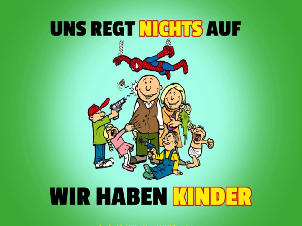 Holzschild 30x40 cm Spuch Uns regt nichts auf wir haben Kinder