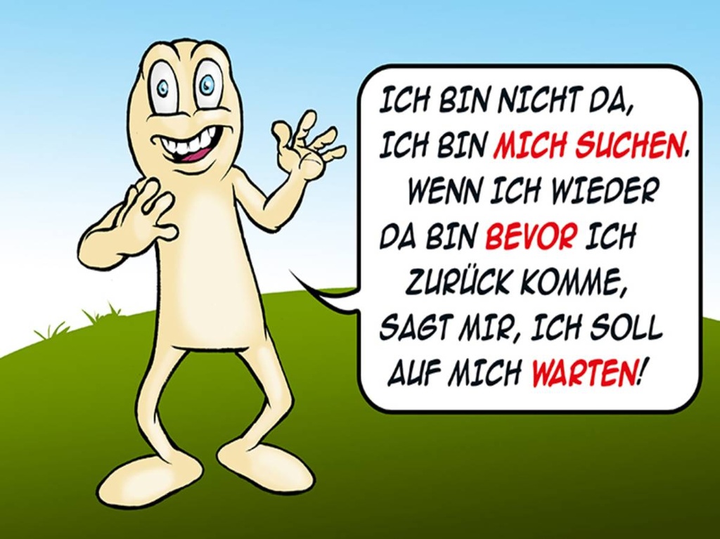 Holzschild 30x40 cm Bin nicht da bin mich suchen