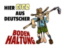 Holzschild 30x40 cm Hier Eier aus deutscher Bodenhaltung