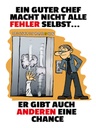 Holzschild 40x30 cm Guter Chef Fehler nicht selbst