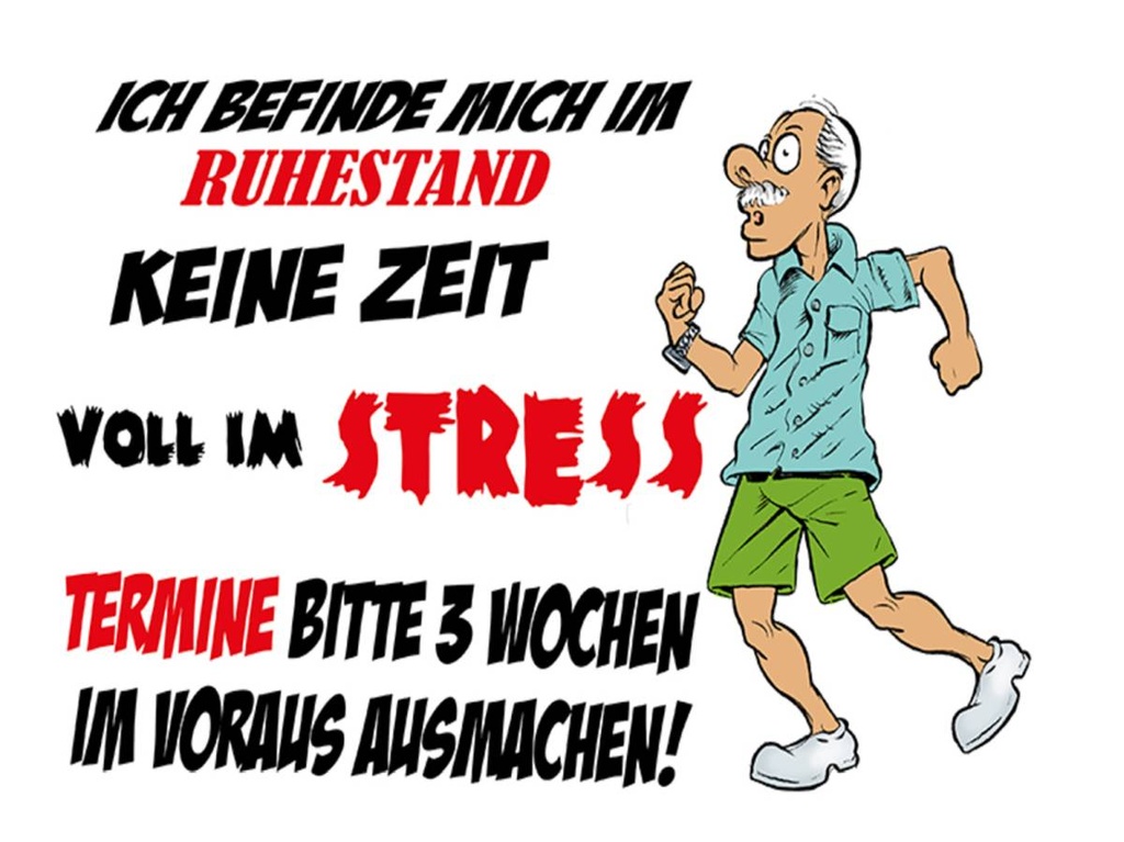 Holzschild 30x40 cm ich befinde mich im Ruhestand