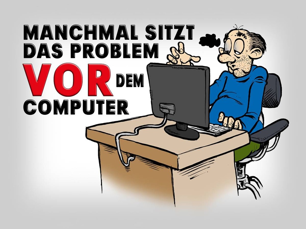 Holzschild 30x40 cm manchmal sitzt das Problem vor