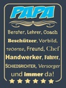 Holzschild 40x30 cm Papa Berater Lehrer Freund immer
