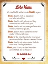 Holzschild 40x30 cm liebe Mama Ich hab dich lieb