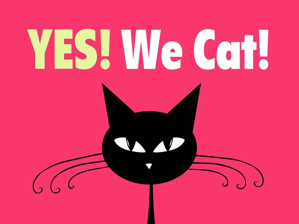 Holzschild 30x40 cm Yes We cat Katze