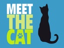 Holzschild 30x40 cm meet the cat Katze
