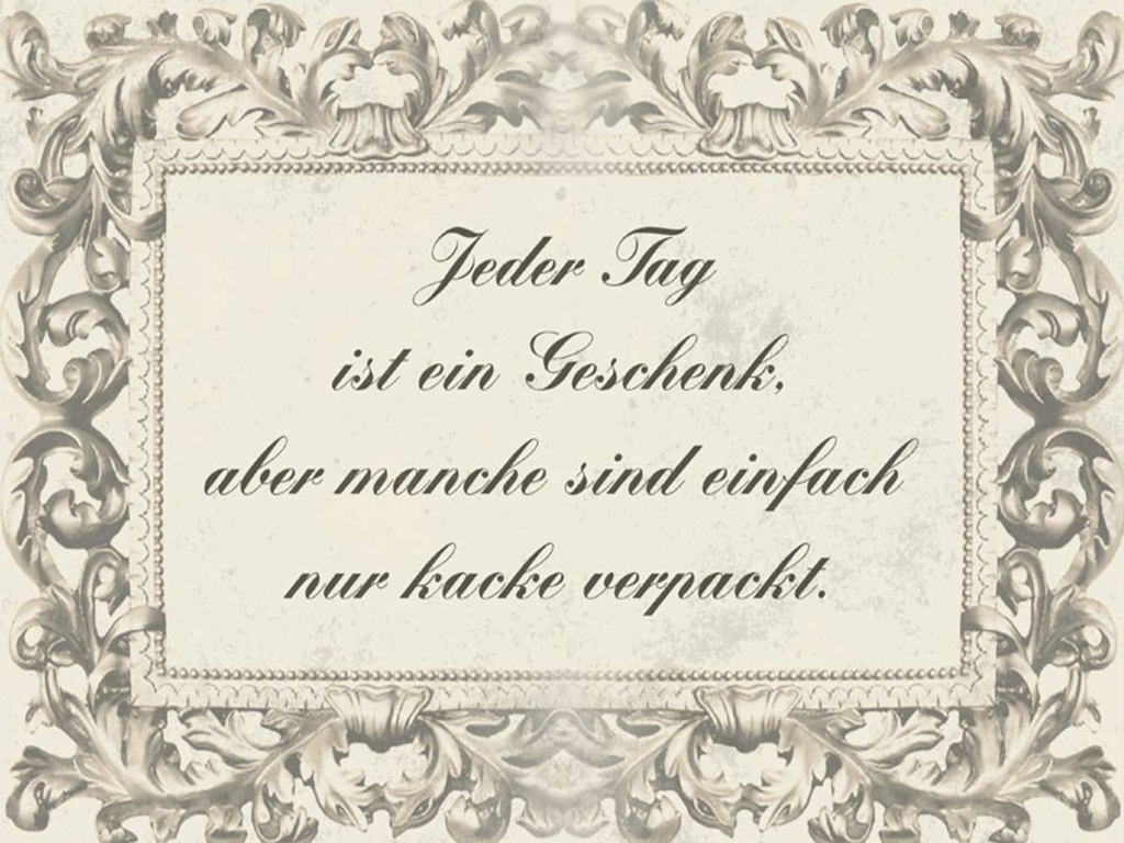 Holzschild 30x40 cm Jeder Tag ist ein