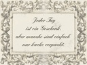 Holzschild 30x40 cm Jeder Tag ist ein