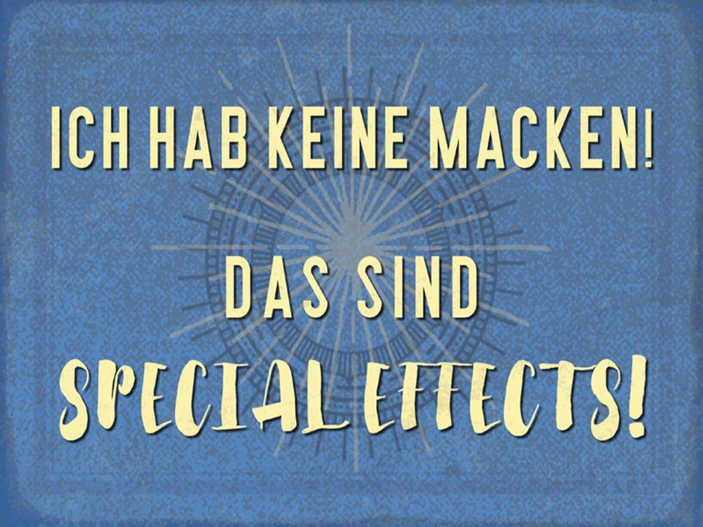 Holzschild 30x40 cm ich hab keine Macken