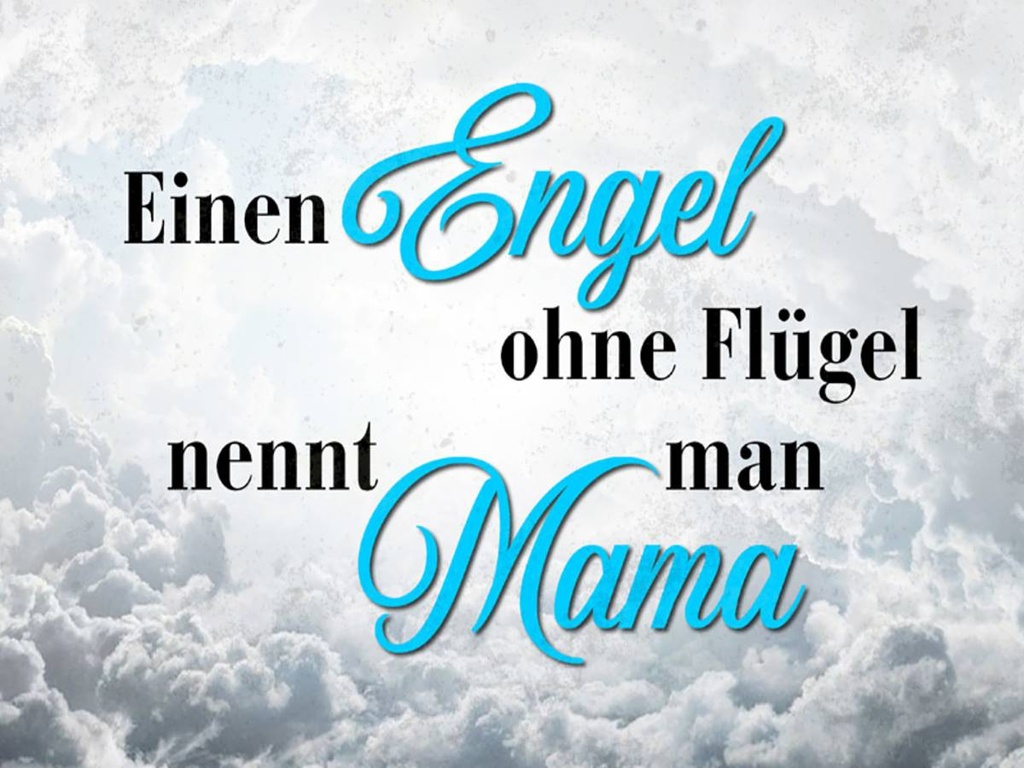 Holzschild 30x40 cm Engel ohne Flügel nennt man Mama