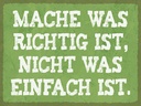 Holzschild 30x40 cm mache was richtig nicht einfach