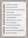 Holzschild 40x30 cm Mama Familienmanagerin Freundin