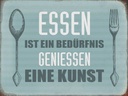 Holzschild 30x40 cm Essen ist eine