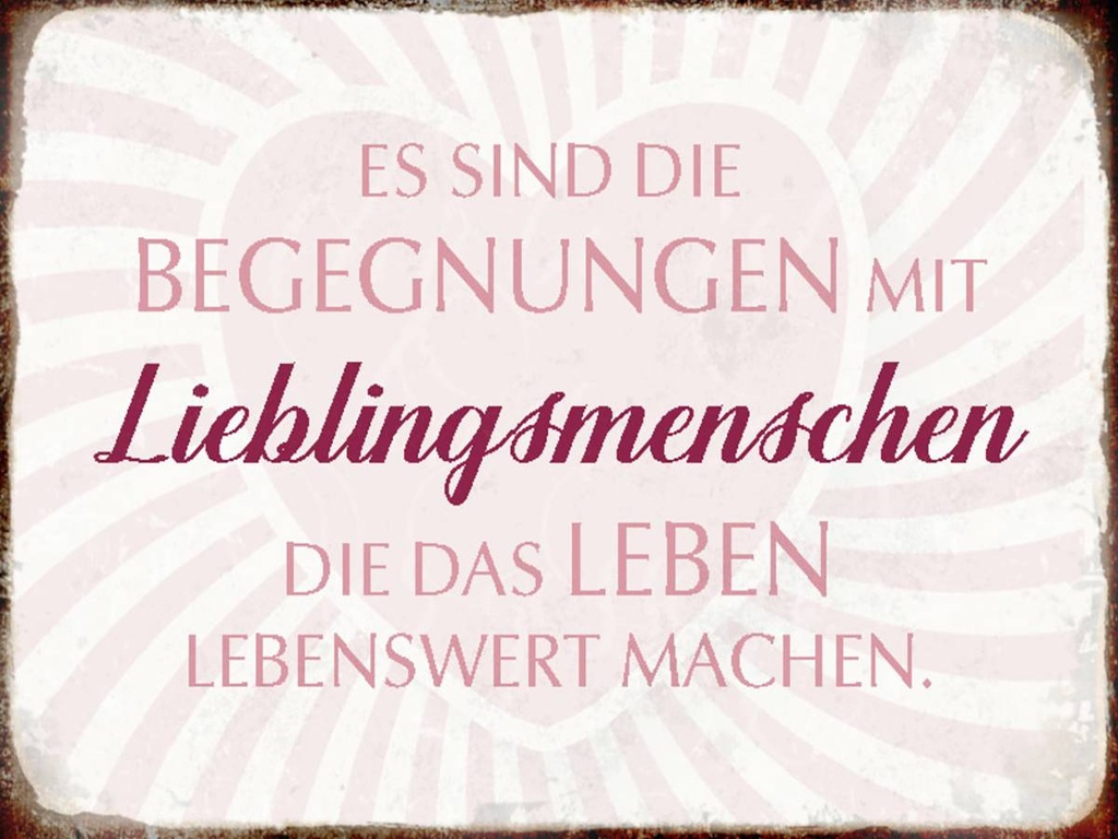 Holzschild 30x40 cm Lieblingsmenschen Leben