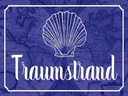 Holzschild 30x40 cm Traumstrand Meer Urlaub