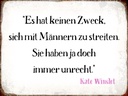 Holzschild 30x40 cm keinen Zweck sich mit Männern