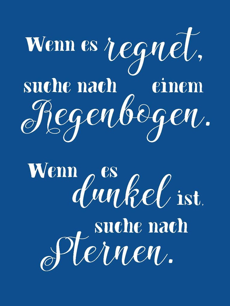 Holzschild 40x30 cm wenn es regnet wenn dunkel suche