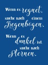 Holzschild 40x30 cm wenn es regnet wenn dunkel suche