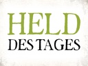 Holzschild 30x40 cm Held des Tages Retro