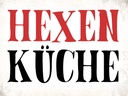 Holzschild 30x40 cm Hexen Küche