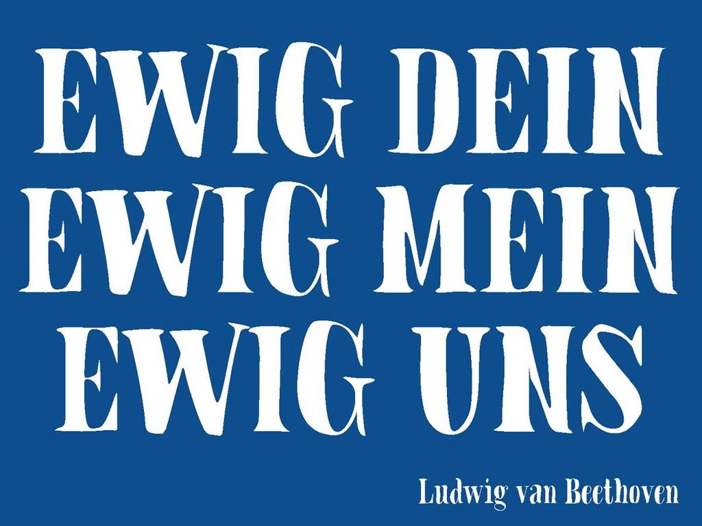 Holzschild 30x40 cm ewig dein ewig mein ewig uns