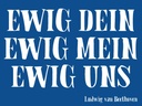 Holzschild 30x40 cm ewig dein ewig mein ewig uns
