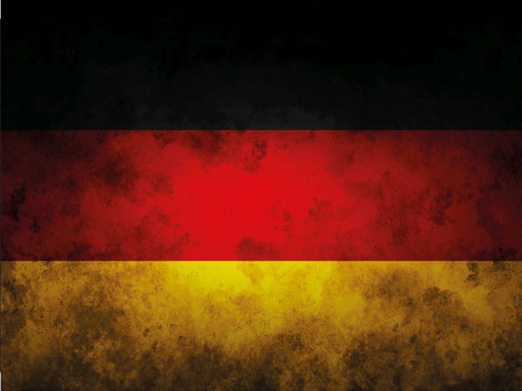 Holzschild 30x40 cm Flagge Deutschland Fahne