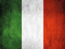 Holzschild 30x40 cm Flagge Italien Fahne