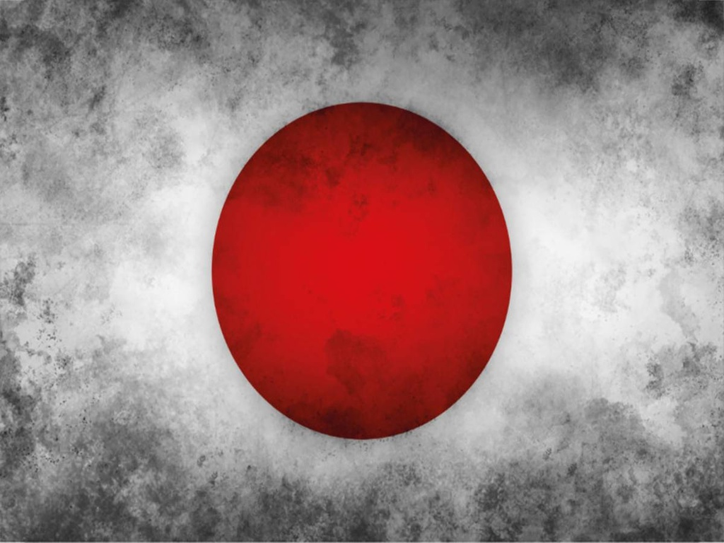 [LA-1790939-H] Holzschild 30x40 cm Flagge Japan Fahne